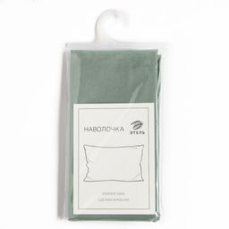 Наволочка Этель 70*70, цв.зеленый, 100% хлопок, поплин 125г/м2  фото 3