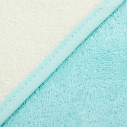 Полотенце уголок махровое Крошка Я, 75х75 см, цвет молочный/мятный, 100% хлопок, 360 г/м2  фото 14