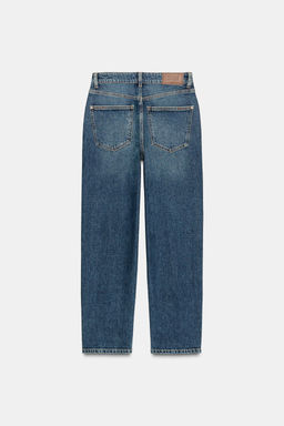 JEANS Z.01 MOM FIT TIRO ALTO / Azul - Zara фото 8