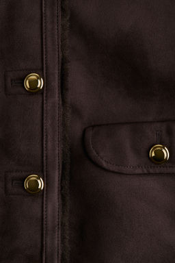 Chaqueta con forro de peluche - H&m фото 9