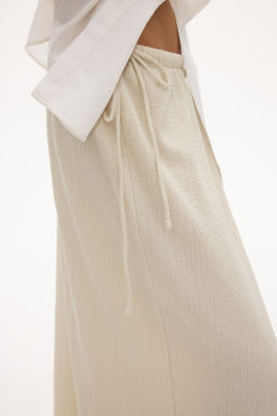 Falda efecto arrugado con cordones ajustables - H&m фото 4
