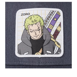 Бейсболка CAPSLAB арт. CL/OP7/1/PCT/ZORB One Piece Zoro (серый)
