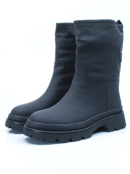 04-C186M BLACK Ботинки зимние женские