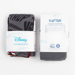 Колготки детские «Отважный» Тачки, Дисней, рост 92-98 см