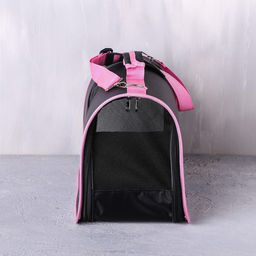 Сумка-переноска раскладная, каркасная Glamorous bag 45x27x20 см - Пушистое счастье фото 4