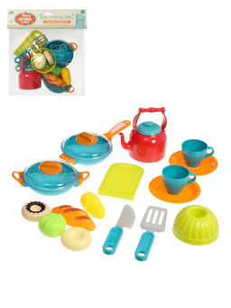 Игровой набор посуды и продуктов «Обед», 18 предметов