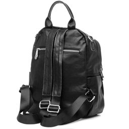 1032 black, женский рюкзак из экокожи Barcelo Biagi
