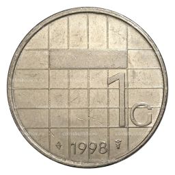 1 гульден 1998 года Нидерланды
