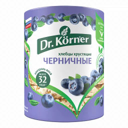 Цена за 2 шт.Хлебцы "Злаковый коктейль"черничный