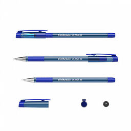 Цена за 12 шт. Ручка шариковая ErichKrause ULTRA-30 Stick&Grip Original 0.7, Super Glide Technology, цвет чернил синий (в коробке по 12 шт.)  фото 2