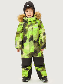 Комбинезон 8з1726 лайм/черный