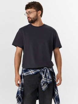 Футболка мужская серая - Mark formelle фото 5