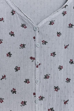 CHAQUETA POINTELLE FLORES / Gris - Zara фото 8