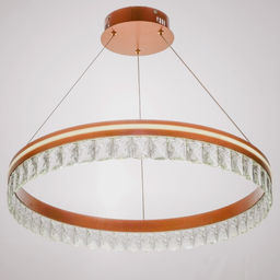 Светильник «Джес» LED 150 Вт золото 58×58×9 см BayerLux