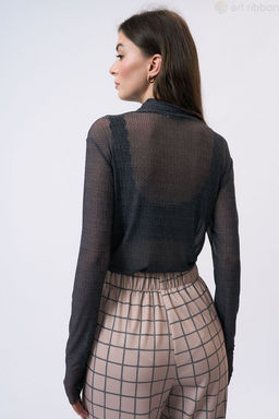 М1060T_3 водолазка сетка - Art ribbon фото 7