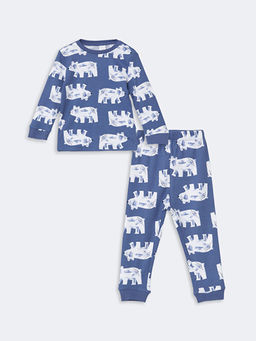 Bisiklet Yaka Erkek ?ocuk Pijama Tak?m?