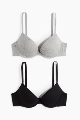 Pack de 2 sujetadores super push-up en algodon - H&m фото 8