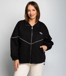 Толстовка #КТ607 (6), чёрный