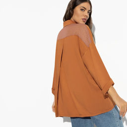 Рубашка асимметричного кроя, Пик актуальности (нью) - Charutti фото 5