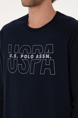Erkek Lacivert Pijama Tak_m_ Sepette S_rpriz _ndirim - U.s. polo assn фото 7