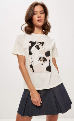 Футболка F412-06-804 milk - Fine joyce фото 6