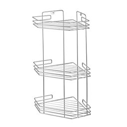 _Полка угловая 3-х секционная (20,5*20,5*52см) хром, арт. АЛТ73С - Полимербыт фото 2