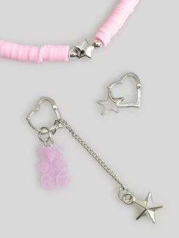 ACOOLA / Набор (бусы + серьги) детский Fosc разноцветный фото 3