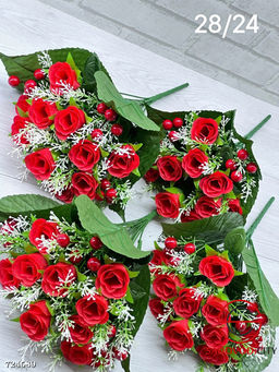 Букет искусственных цветов 20 шт