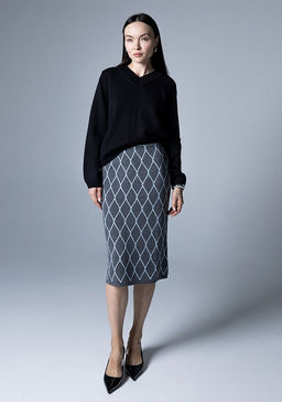 WW-2519 джемпер женский черный - Mozart фото 4