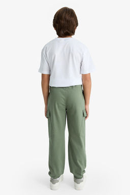 Jogger Fit Gabardin Pantolon Erkek _ocuk - Defacto фото 9