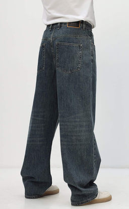 Джинсы муж. А8155 blue-green