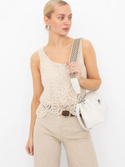Сумка 58452 beige Velina Fabbiano-Safenta