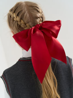 Резинка бант Бордо 7+