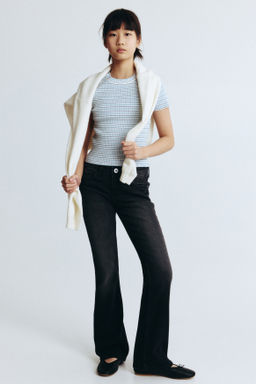 Flared Leg Low Jeans - H&m фото 3