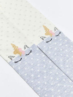 Desenli K?z ?ocuk K?lotlu ?orap - Waikiki фото 2