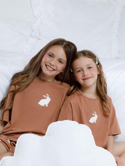 МП 1658-1/шоколадный 1230 Н111 пижама для дев