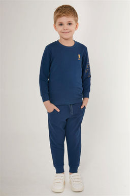 Бордовый пижамный комплект для мальчика Неожиданная скидка в корзине - U.s. polo assn фото 2