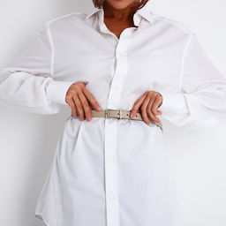 Ремень женский, ширина 2,2 см, пряжка металл, цвет бежевый - Simaland фото 4