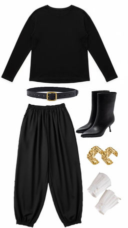 брюки султанки алладины 95% хлопок; 5% лайкра - Knitka wear фото 5