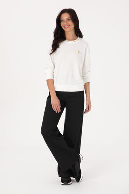 Kad_n Krem Bisiklet Yaka Sweatshirt - U.s. polo assn фото 4