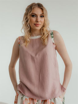 Льняная майка - Волтри фото 17