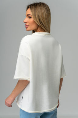 Женская футболка из футера Happyfox