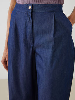 Wideleg Kad?n Jean Pantolon