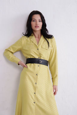 Платье-рубашка с английским воротником - Martichelli фото 350