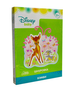 Шнуровка мягкая "Disney. Бэмби" (01879, "Десятое королевство")