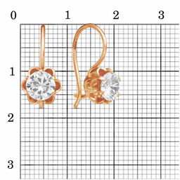СЕРЬГИ 338785 - Красная пресня фото 4