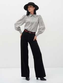 Блузка с принтом - Tantino фото 17