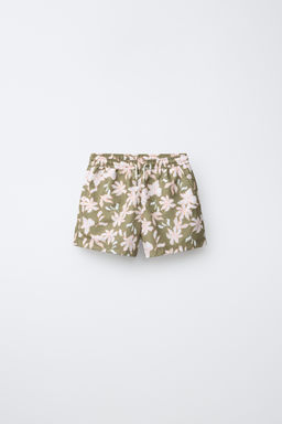 6-14 A?OS/ BERMUDA BA?O FLORES / Verdoso - Zara фото 2