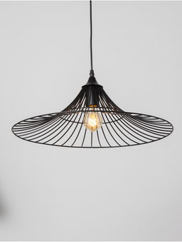 Светильник BayerLux Mila, 1×40 Вт, Е27, чёрный, 50×50×13 см