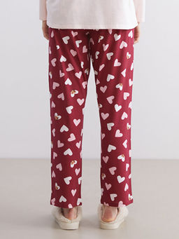 Beli Lastikli Desenli Hamile Pijama Alt?